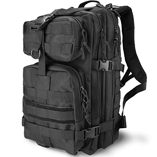 ProCase Militär Taktische Rucksack 35L US Cooper Molle Große Kapazität 2 Tage Armee Assault Pack Go Bag Wandernrucksack für Wandern Jagd, Trekking Camping Outdoor Sports Aktivitäten –Schwarz ProCase Militär Taktische Rucksack 35L US Cooper Molle Große Kapazität 2 Tage Armee Assault Pack Go Bag Wandernrucksack für Wandern Jagd, Trekking Camping Outdoor Sports Aktivitäten –Schwarz von ProCase