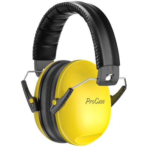 ProCase Gehörschutz Kinder Lärmschutz Kopfhörer Ohrenschützer Hörschutz NRR 21dB Kapselgehörschutz 3-12 Kinder Schallschutz Kopfhörer Faltbar mit verstellbar Kopfbügel Noise Cancelling -Gelb ProCase Gehörschutz Kinder Lärmschutz Kopfhörer Ohrenschützer Hörschutz NRR 21dB Kapselgehörschutz 3-12 Kinder Schallschutz Kopfhörer Faltbar mit verstellbar Kopfbügel Noise Cancelling -Gelb von ProCase