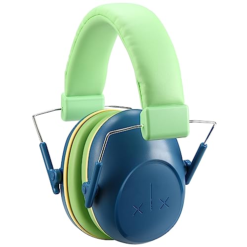 ProCase Kinder Gehörschutz Lärmschutz NRR 24dB Ohrenschützer Kapselgehörschutz für Schlaf, Reisen & Karnevalsumzügen Autismus Noise Cancelling - Navy von ProCase