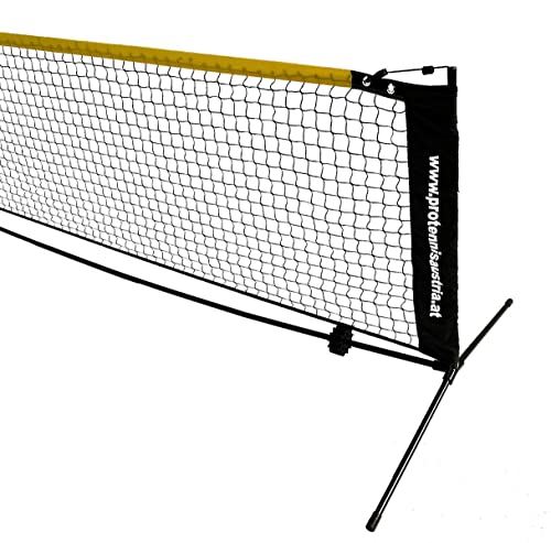 ProTennisAustria Tennisnetz 3m - Freistehendes Tennisnetz aus Stahl für Kleinfeld-Tennis und Fußballtennis im Garten - langlebig und witterungsfest. ProTennisAustria Tennisnetz 3m - Freistehendes Tennisnetz aus Stahl für Kleinfeld-Tennis und Fußballtennis im Garten - langlebig und witterungsfest. von ProTennisAustria
