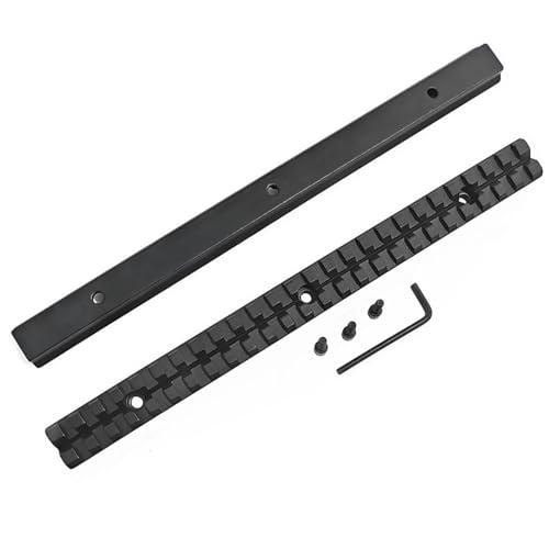 ProWildGear 1PCS Aluminium 21mm Picatinny Weaver Rail Base Adapter Long 10.1” 25 Slot Hunting Scope Converter ProWildGear 1PCS Aluminium 21mm Picatinny Weaver Rail Base Adapter Long 10.1” 25 Slot Hunting Scope Converter von ProWildGear