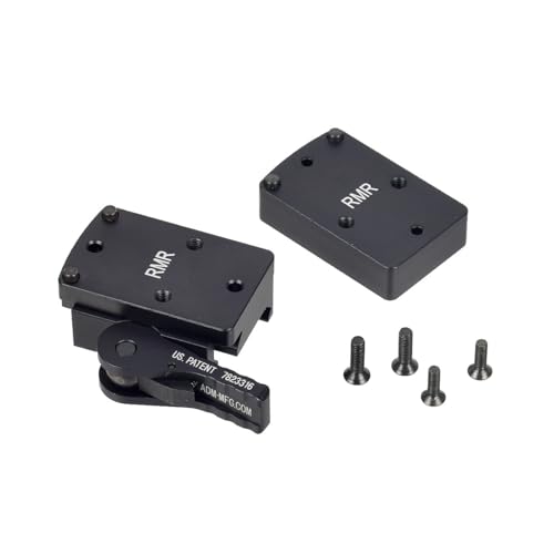 ProWildGear RMR Quick Release Mini Scope Mount with QD Auto Lock Fits 20mm Weaver Picatinny Rails von ProWildGear