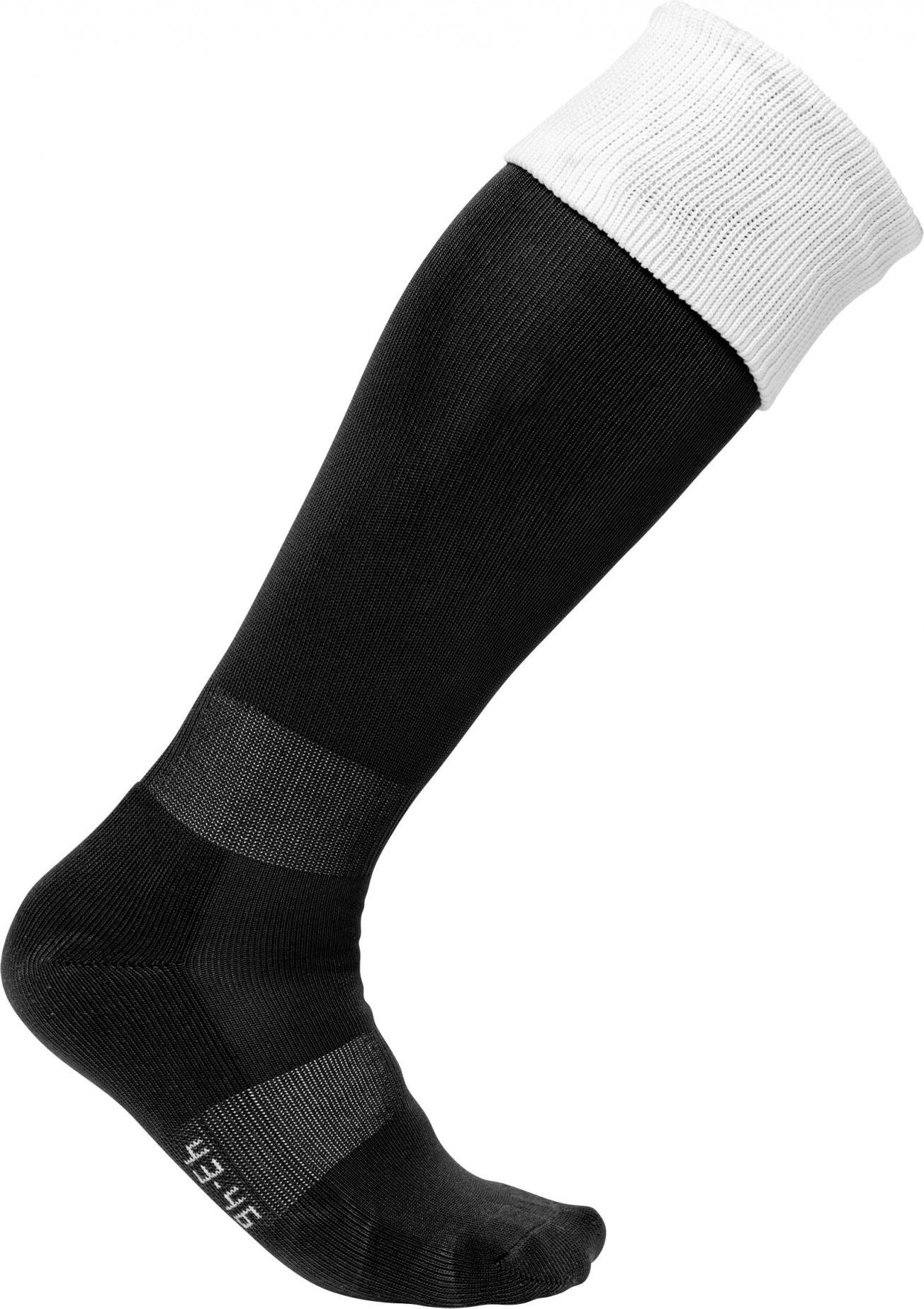 Proact, Herren, Sportsocken, hohe zweifarbige sportsocken (39, 42), Schwarz von Proact