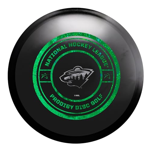 Prodigy Disc "The Puck" 400 P Model OS | NHL Color Foil Series Stamp | Overstable Disc Golf Putter | Langlebiger Premium-Kunststoff | Entwickelt für überstabile Anflugaufnahmen | 170–174 g von Prodigy Disc