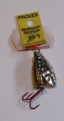 Profi Blinker Weitwurf-Spinner,Größe:1,Silber gehämmert Profi Blinker Weitwurf-Spinner,Größe:1,Silber gehämmert von Profi Blinker
