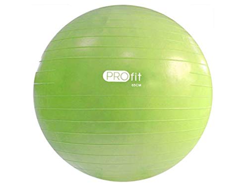 Profit DK2102 Gymnastikball mit Pumpe, 55 cm/65 cm/75 cm, Grün, 65 cm Profit DK2102 Gymnastikball mit Pumpe, 55 cm/65 cm/75 cm, Grün, 65 cm von Profit DK2102
