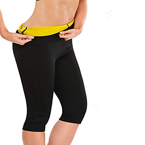 Damen Mädchen Hot Capri Shapers Pants Schwitzhose Fitnesshose Training Capri Schlank Hose Neopren Damen Mädchen Hot Capri Shapers Pants Schwitzhose Fitnesshose Training Capri Schlank Hose Neopren von Riverhighfur
