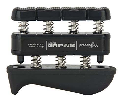 Gripmaster Handtrainer/Fingertrainer Medical X-Heavy, Schwarz, 4,1 kg Gripmaster Handtrainer/Fingertrainer Medical X-Heavy, Schwarz, 4,1 kg von Prohands