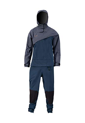 Prolimit Nordic Hooded Trockenanzug Herren, Farbe:Steel Blue/Indigo, Größe:XXL von Prolimit