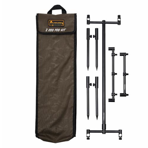 Prologic Avenger Buzz Bar Kit and Carrycase 2 Rod - Buzzer Bar Set, Rutenauflage, Rutenhalter, Rutenhalterung Prologic Avenger Buzz Bar Kit and Carrycase 2 Rod - Buzzer Bar Set, Rutenauflage, Rutenhalter, Rutenhalterung von Prologic