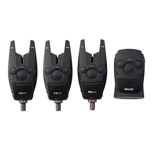 Prologic BAT+ Bite Alarm Blue Set 3+1-3 Bissanzeiger + 1 Receiver zum Angeln auf Karpfen, Karpfenbissanzeiger zum Karpfenangeln Prologic BAT+ Bite Alarm Blue Set 3+1-3 Bissanzeiger + 1 Receiver zum Angeln auf Karpfen, Karpfenbissanzeiger zum Karpfenangeln von Prologic