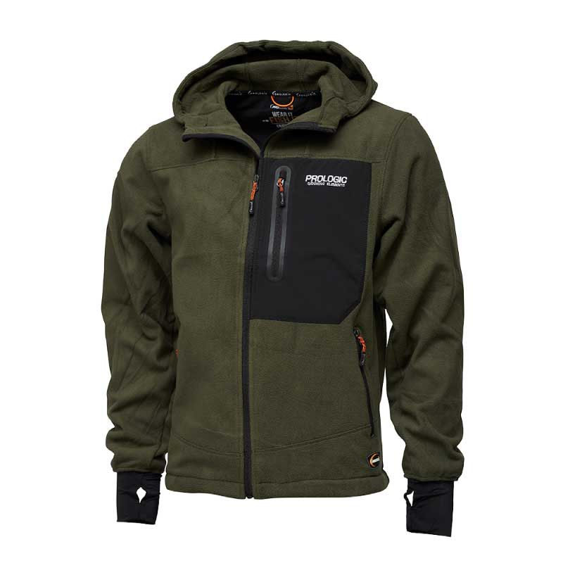 Prologic Commander Fleece Jacket Grün M Mann von Prologic