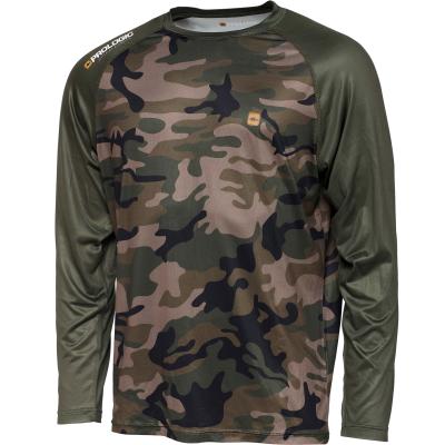 Prologic Uv Camo Long Sleeve T-Shirt Xl Camo/Green von Prologic