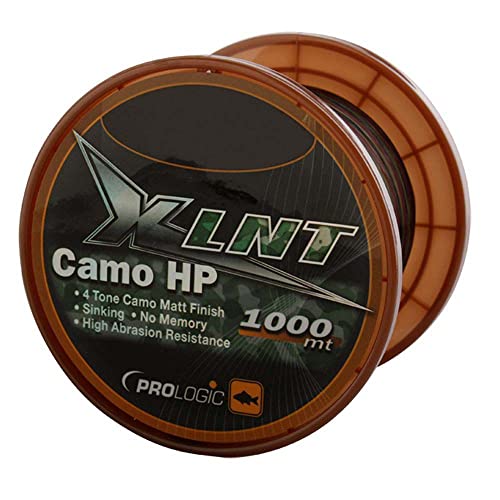 Prologic XLNT HP Camo 1000m - Karpfenschnur zum Karpfenangeln, Schnur zum Angeln auf Karpfen, Monofilschnur, Monoschnur, Durchmesser/Tragkraft:0.35mm / 18lbs / 8.1kg Tragkraft Prologic XLNT HP Camo 1000m - Karpfenschnur zum Karpfenangeln, Schnur zum Angeln auf Karpfen, Monofilschnur, Monoschnur, Durchmesser/Tragkraft:0.35mm / 18lbs / 8.1kg Tragkraft von Prologic