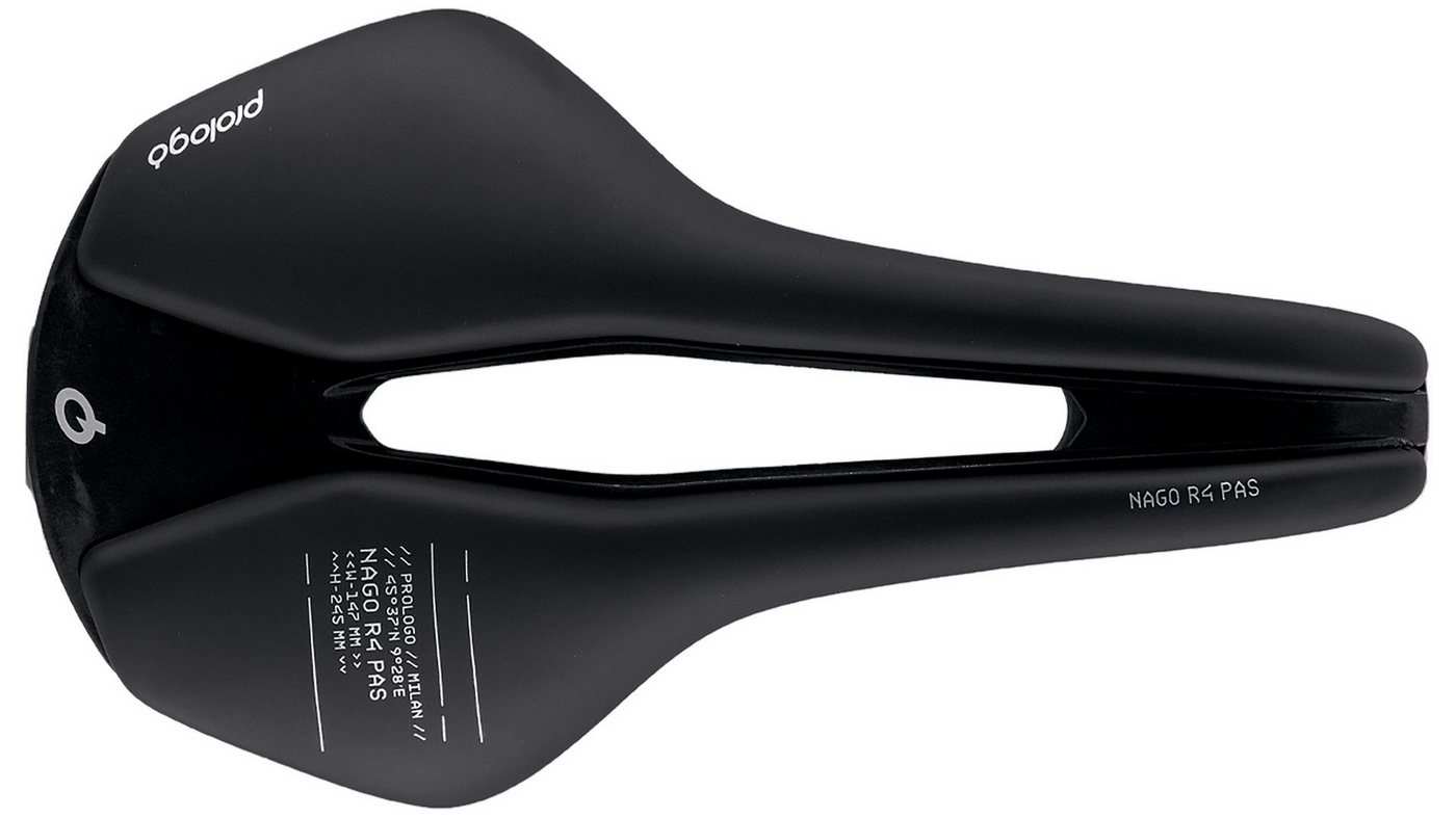 Prologo Fahrradsattel, Rennrad-Sattel Nago R4 Nack, 245x147mm Prologo Fahrradsattel, Rennrad-Sattel Nago R4 Nack, 245x147mm von Prologo