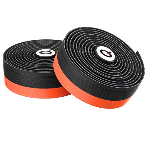 PROLOGO Onetouch Lenkerbänder, schwarz-schwarz/neon-Orange, One Size PROLOGO Onetouch Lenkerbänder, schwarz-schwarz/neon-Orange, One Size von Prologo