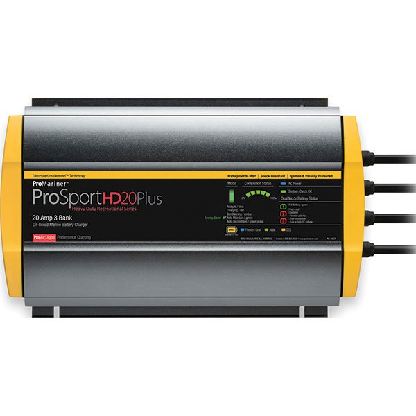 Promariner Prosporthd Series 3 Banks Battery Charger Schwarz 20 A Promariner Prosporthd Series 3 Banks Battery Charger Schwarz 20 A von Promariner