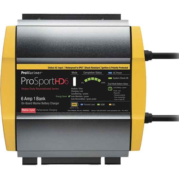 Promariner Prosporthd Series Battery Charger 120v Schwarz 8 A Promariner Prosporthd Series Battery Charger 120v Schwarz 8 A von Promariner