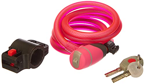 Prophete Spiralkabelschloss Spiralkabelschloss inkl. 2 Schlüssel pink, pink, M, 8163 Prophete Spiralkabelschloss Spiralkabelschloss inkl. 2 Schlüssel pink, pink, M, 8163 von Prophete