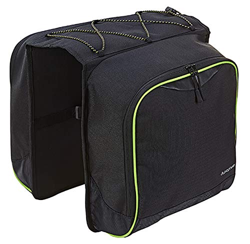 Prophete Doppel-Packtasche Schwarz mit Regenüberzug in Signalfarbe, 602 Prophete Doppel-Packtasche Schwarz mit Regenüberzug in Signalfarbe, 602 von Prophete