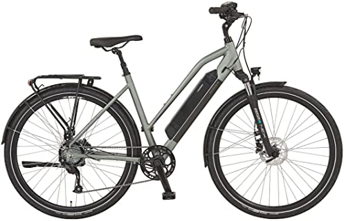 Prophete E-Bike Entdecker, Elektrofahrrad mit 8 Gang Shimano Altus Schaltwerk, Kettenschaltung, Blaupunkt Akku, Heckmotor 250 W, grau Prophete E-Bike Entdecker, Elektrofahrrad mit 8 Gang Shimano Altus Schaltwerk, Kettenschaltung, Blaupunkt Akku, Heckmotor 250 W, grau von Prophete