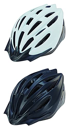 Prophete Fahrradhelm für Erwachsene, Fahrradhelm für Damen und Herren, Einstellbarer Kopfring 55-58 cm, farblich Sortiert, 55-58cm von Prophete