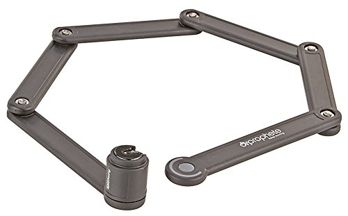 Prophete Faltschloss | Fahrradschloss | Länge: 85 cm | Speziell gehärteter Stahl | 2 Schlüssel | Kunststoffummantelung | Schwarz | inkl. Halterung Prophete Faltschloss | Fahrradschloss | Länge: 85 cm | Speziell gehärteter Stahl | 2 Schlüssel | Kunststoffummantelung | Schwarz | inkl. Halterung von Prophete