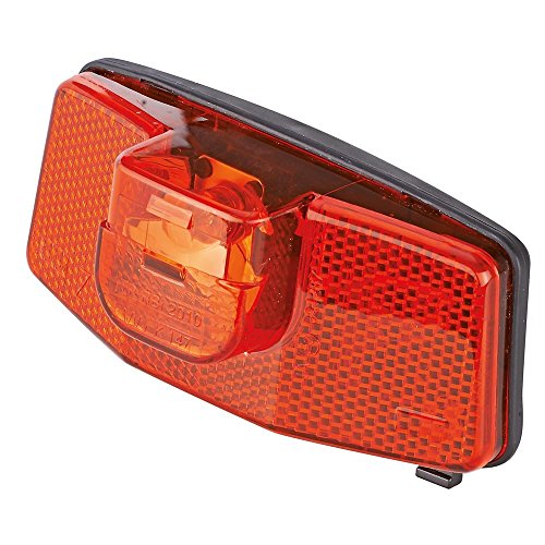 Prophete Fahrradbeleuchtung | Prophete LED-Rücklicht für Gepäckträger, 50-80 mm Montageweite, für Naben- und Seitendynamo, 2-adriger Anschluss Prophete Fahrradbeleuchtung | Prophete LED-Rücklicht für Gepäckträger, 50-80 mm Montageweite, für Naben- und Seitendynamo, 2-adriger Anschluss von Prophete