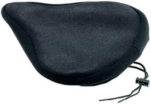 Prophete Satteldecke mit Geleinlage und Kordelzug – Ergonomische Sattelabdeckung für hohen Fahrkomfort, breite Ausführung, schwarz, individuell anpassbar für Fahrrad und E-Bike Prophete Satteldecke mit Geleinlage und Kordelzug – Ergonomische Sattelabdeckung für hohen Fahrkomfort, breite Ausführung, schwarz, individuell anpassbar für Fahrrad und E-Bike von Prophete