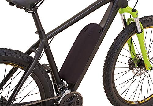 Prophete E-Bike Akku-Schutzhülle, Abdeckung für Blaupunkt Downtube, aus Neopren-Material, zum Schutz vor Wasser und Schmutz, Farbe schwarz von Prophete