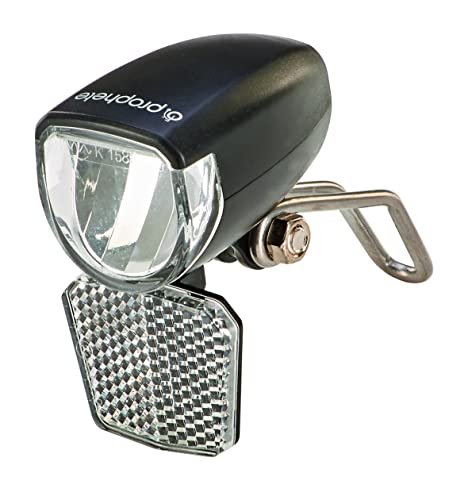 Prophete Fahrradbeleuchtung, LED-Scheinwerfer, 15 Lux mit abnehmbaren Reflektor von Prophete