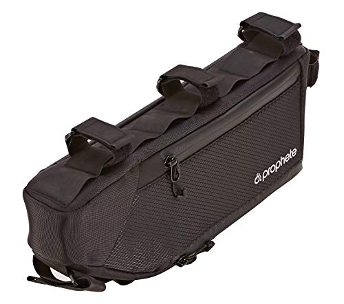 Prophete Fahrradtasche, Rahmentasche Bike Packing Version, Volumen 4 Liter, 100% wasserdicht, Farbe schwarz von Prophete