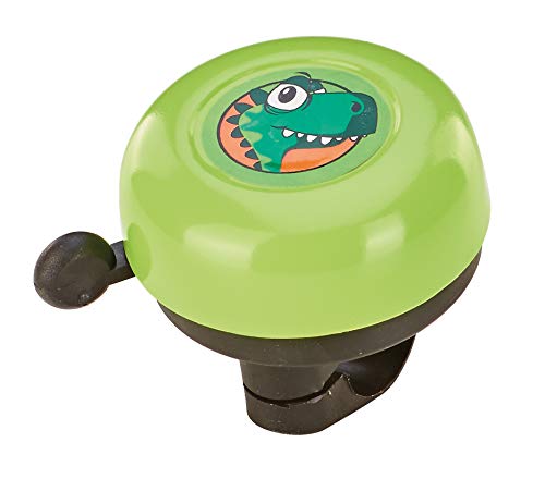 Prophete Kinderrad-Klingel, Jugend Kinderrad-Glocke, grün mit Dino-Motiv, für Mädchen und Jungen Prophete Kinderrad-Klingel, Jugend Kinderrad-Glocke, grün mit Dino-Motiv, für Mädchen und Jungen von Prophete