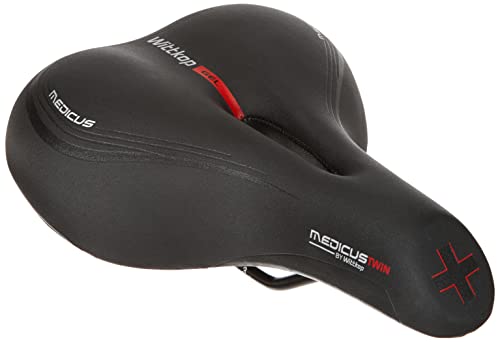Prophete Fahrradsattel Gesundheitssattel City MEDICUS, Ergonomischer Fahrradsattel mit Geleinlage und Elastomerdämpfung, 5 Komfortzonen, Schwarz Prophete Fahrradsattel Gesundheitssattel City MEDICUS, Ergonomischer Fahrradsattel mit Geleinlage und Elastomerdämpfung, 5 Komfortzonen, Schwarz von Prophete