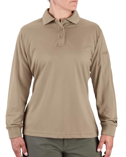 Propper Damen Uniform Langarm Polo, Silbertan, XS Propper Damen Uniform Langarm Polo, Silbertan, XS von Propper