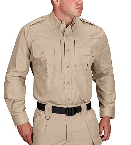 Propper Einsatzlangarmhemd für Herren - Khaki, X-Large von Propper