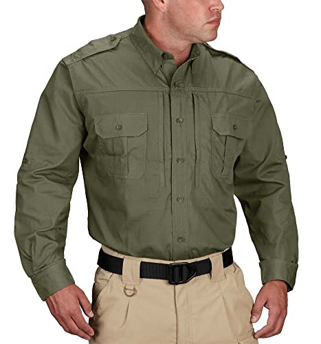 Propper Einsatzlangarmhemd für Herren - Olive, Large Propper Einsatzlangarmhemd für Herren - Olive, Large von Propper