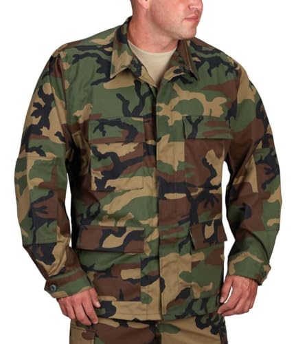 Propper Herren Regular BDU Mantel, Woodland, Extra Small Regular von Propper