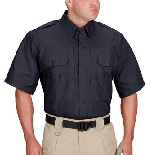 Propper Herren F5311 Men's Tactical Shirt-Short Sleeve Hemd, LAPD Navy, XS Propper Herren F5311 Men's Tactical Shirt-Short Sleeve Hemd, LAPD Navy, XS von Propper
