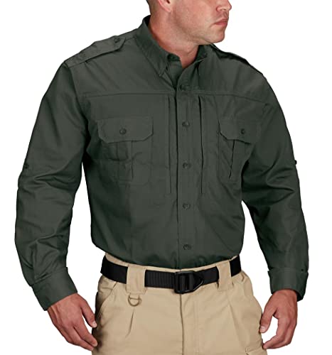 Propper Herren Langarm Taktisches Hemd Khaki Large Long Propper Herren Langarm Taktisches Hemd Khaki Large Long von Propper