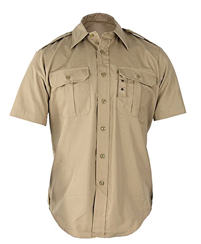 Propper Herren Kurzarm Taktisches Kleid Hemd, Khaki, XXL von Propper