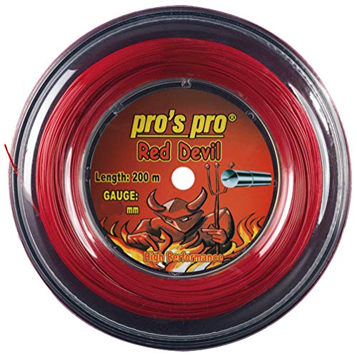 Pro's Pro Red Devil 200m teuflisch gute Tennissaite (1.19mm) von Pros pro