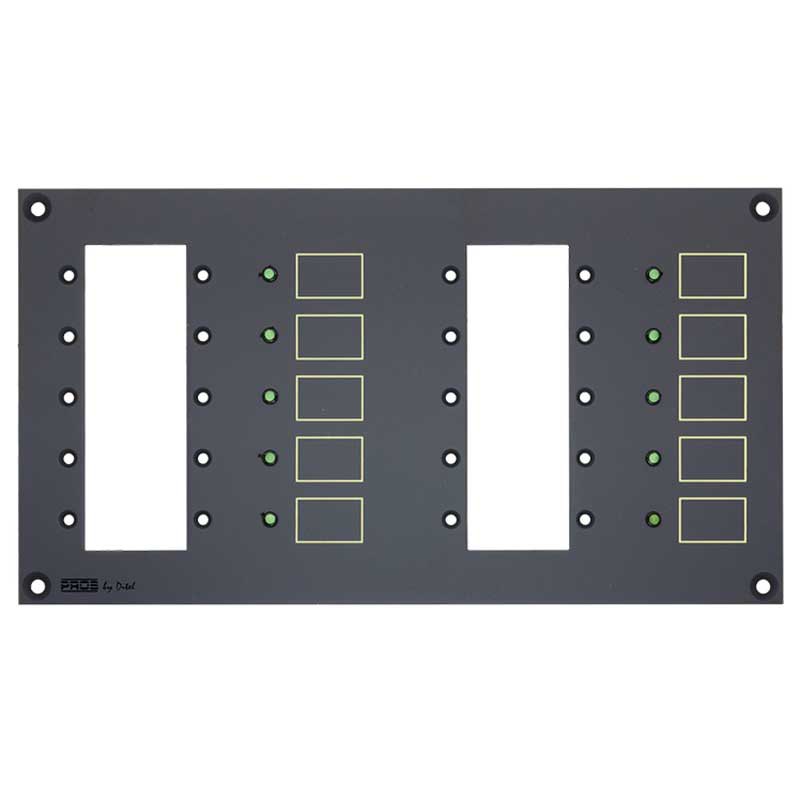 Pros 10 Single-pole Rocker Circuit Breakers Dc Module Schwarz von Pros