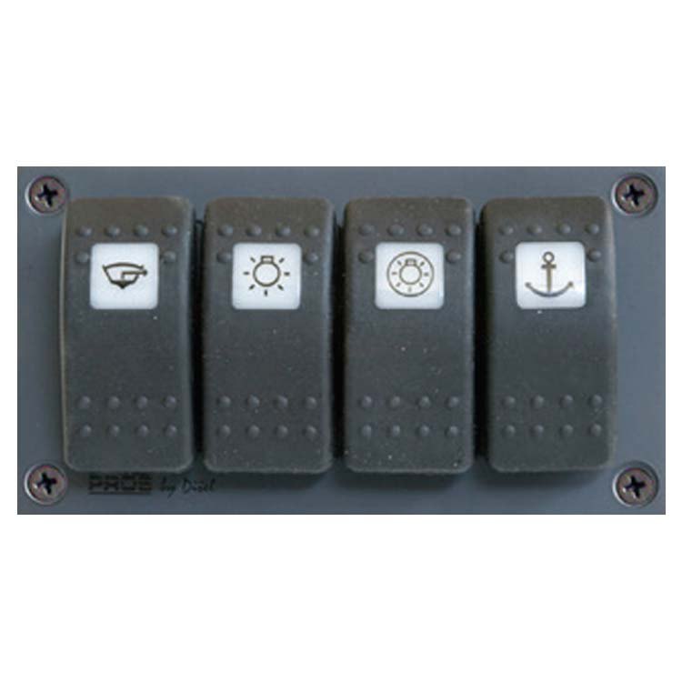 Pros Npe-224 4 Int/puls Waterproof Module Silber Pros Npe-224 4 Int/puls Waterproof Module Silber von Pros