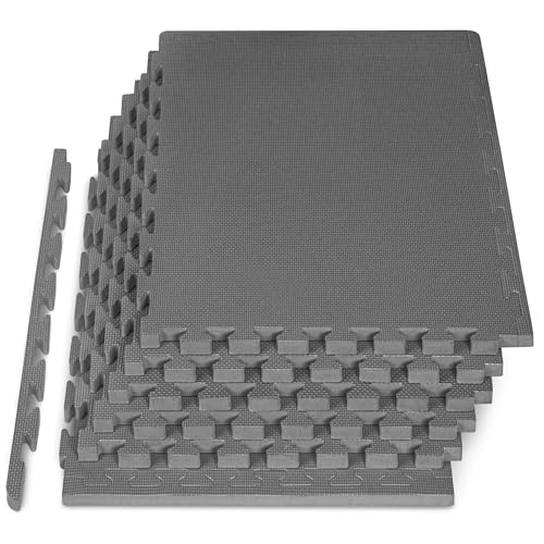 ProsourceFit Extra Thick Puzzle Exercise Mat ¾” and 1", EVA Foam Interlocking Tiles for Protective, Cushioned Workout Flooring for Home and Gym Equipment ProsourceFit Extra Thick Puzzle Exercise Mat ¾” and 1", EVA Foam Interlocking Tiles for Protective, Cushioned Workout Flooring for Home and Gym Equipment von ProsourceFit