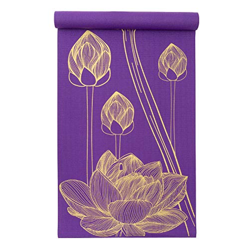 ProsourceFit Yoga Mats 3/16” (5mm) Thick for Comfort & Stability with Exclusive Printed Designs von ProsourceFit