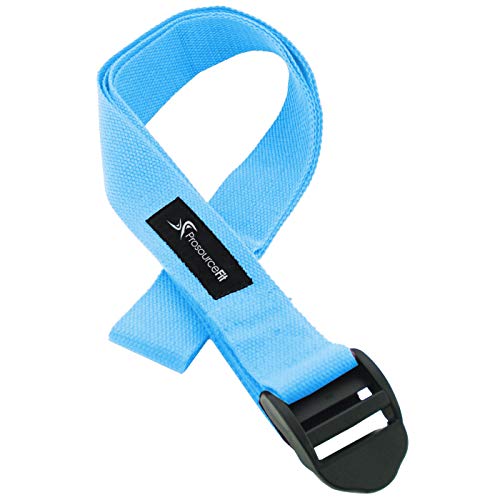 ProsourceFit Durable Cotton Cinch Buckle Yoga Strap for Stretching, Flexibility & Physical Therapy ProsourceFit Durable Cotton Cinch Buckle Yoga Strap for Stretching, Flexibility & Physical Therapy von ProsourceFit