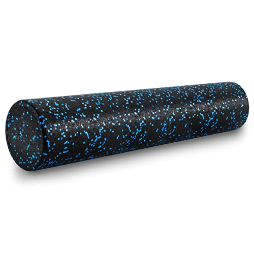 ProsourceFit High Density Foam Rollers 36 - inches long, Firm Full Body Athletic Massage Tool for Back Stretching, Yoga, Pilates, Post Workout Muscle Recuperation, Black/Blue von ProsourceFit