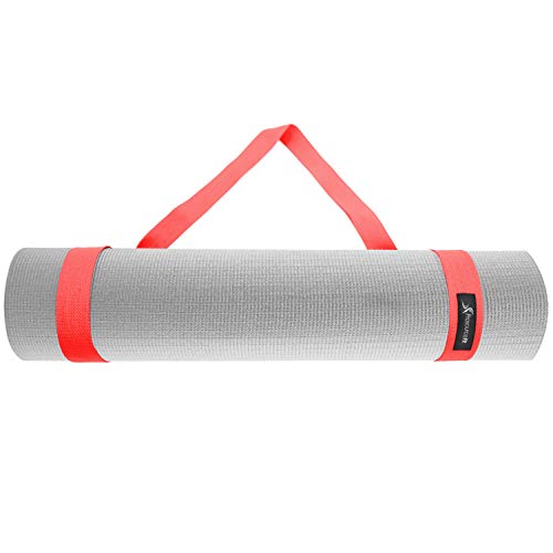 ProsourceFit Yoga Mat Carrying Sling, Easy Adjustable Carry Strap 152cm Long Cotton (Red), 60-Inch ProsourceFit Yoga Mat Carrying Sling, Easy Adjustable Carry Strap 152cm Long Cotton (Red), 60-Inch von ProsourceFit