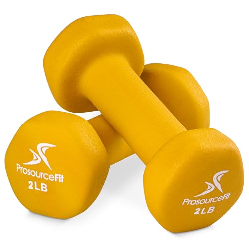 ProsourceFit Unisex – Erwachsene 810244021880 Hantel, Gelb, Einheitsgröße ProsourceFit Unisex – Erwachsene 810244021880 Hantel, Gelb, Einheitsgröße von ProsourceFit